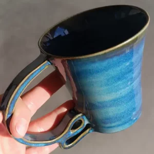 tasse Fleurize grande contenance idéale pour thé, anse délicate travaillée